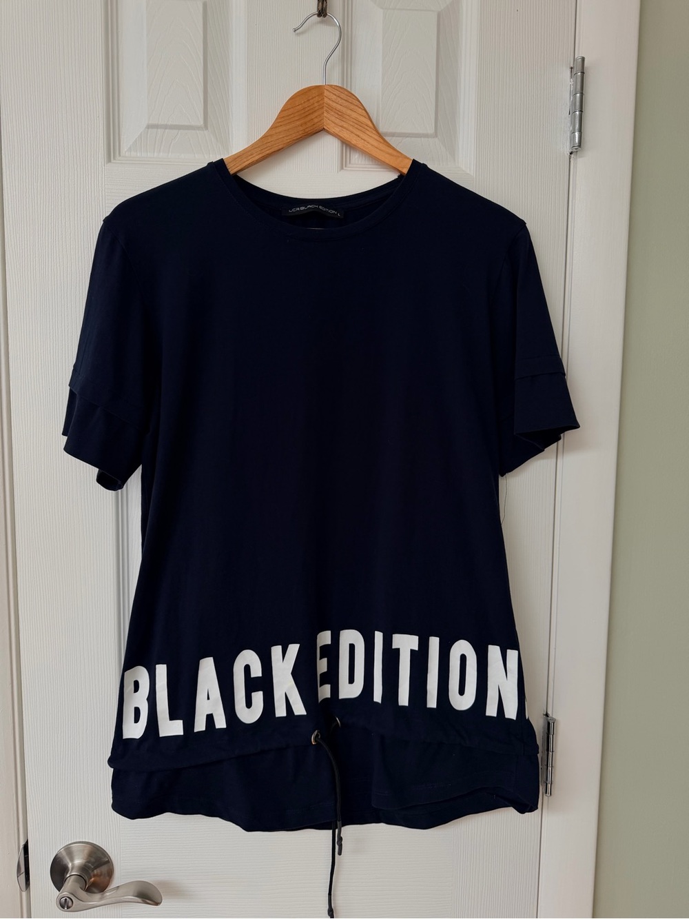 LCR Black Edition  Graphic Drawstring  Tee Size L